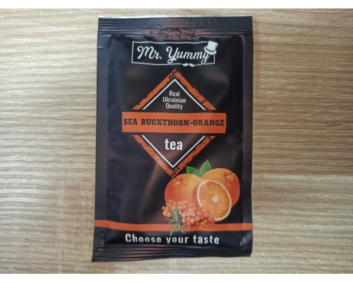 Чай обліпиха-апельсин Mr Yummy 50гр 100шт/ящ